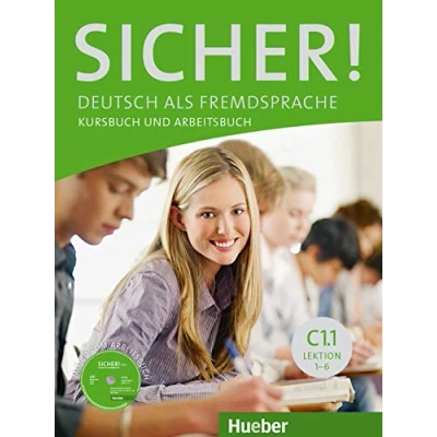 Afbeelding van SICHER C1.1 Kursb.u.Arb.+CD (al./ej.+CD): Kurs und Arbeitsbuch Lektion 1 6 mit Audio CD zu: Vol.
