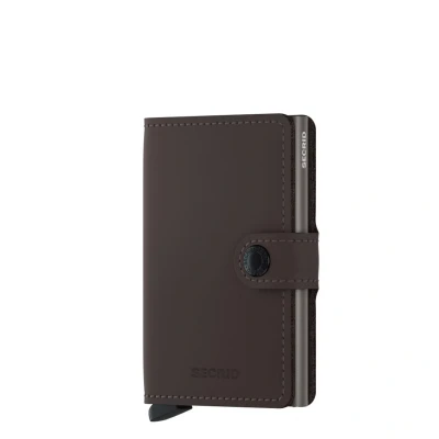 Afbeelding van Secrid Miniwallet Portemonnee Matte truffle