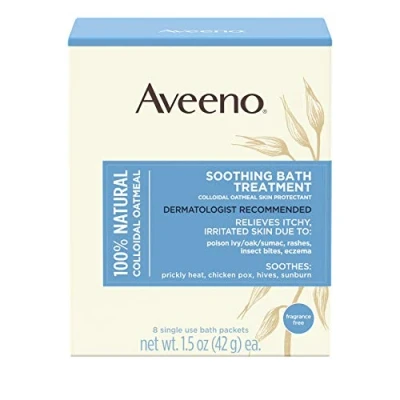 Afbeelding van Aveeno 772 0188 Rustgevende Bad behandeling Geurvrij, 8 stuks