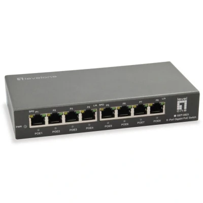 Afbeelding van 8 poorts netwerk switch Level One
