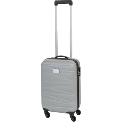 Afbeelding van Concorde Handbagage/cabine reis trolley koffer met zwenkwielen 55 x 35 20 cm grijs Handbagage koffers