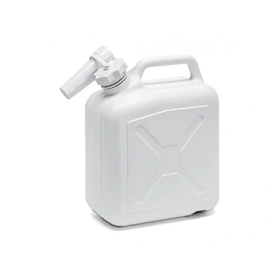 Afbeelding van Jerrycan met schenktuit 5ltr wit 10st