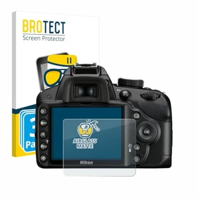 Afbeelding van BROTECT Screenprotector voor Nikon D3200 Folie Beschermfolie Beschermglas matte (3 Stuks)