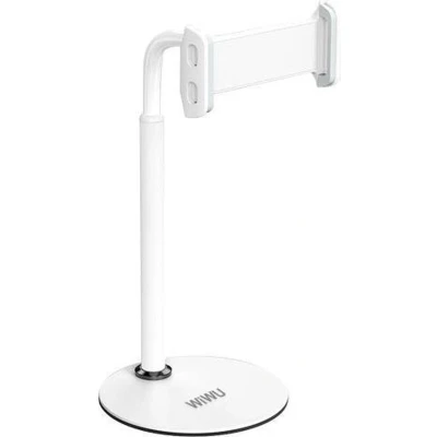 Afbeelding van WiWu Telefoonhouder &amp; Tablet houder Telefoon Standaard Tot 12.9 inch Universeel Wit