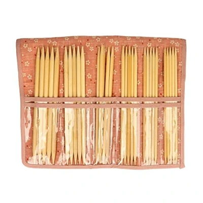 Afbeelding van Seekknit Seeknit Shirotake Roze (20 cm) Sokkennaalden Set klein formaat 1 stuk