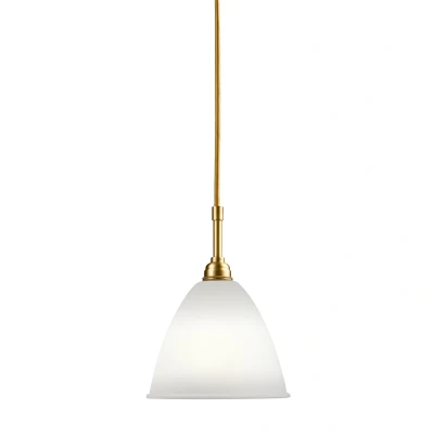 Afbeelding van Gubi Bestlite BL9 Hanglamp SmallØ16 Messing/wit