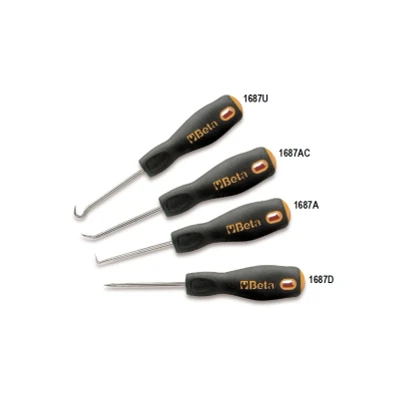 Afbeelding van Beta Set van 4 monteurs precisiehaken, met handgrepen 1687/S4 016870150