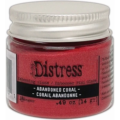 Afbeelding van Ranger Distress Embossing Glaze Abandoned Coral TDE84051 Tim Holtz (06 23)
