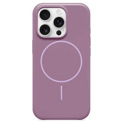 Afbeelding van Beats case voor iPhone 16 Pro MagSafe, krasbestendige beschermingscase, dun en licht, voering van microvezel dieppurper