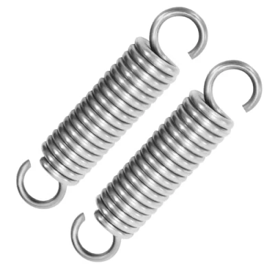 Afbeelding van GUNGY Trekveren met haak, roestvrij staal, trekveer, spanveer, 80 mm, buitendiameter 18 draaddiameter 2,9 maximale trekkracht 24 kg, x 2 stuks