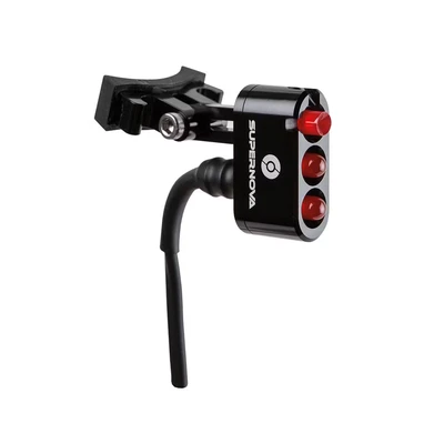 Afbeelding van SUPERNOVA E3 Tail Light 2 achterlicht zadelpen 6V zwart