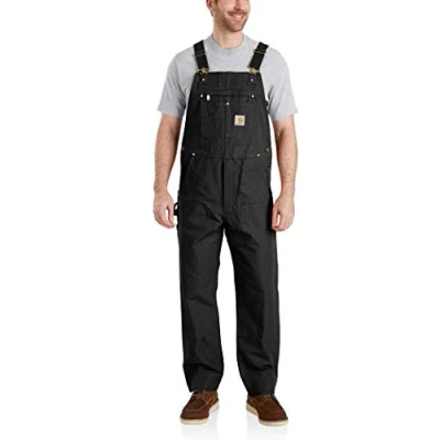 Afbeelding van Werkoverall Carhartt Men Bib Overall Black W38/L30