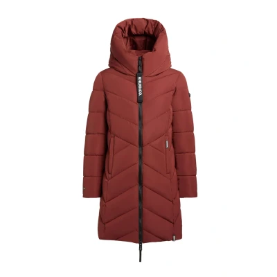 Afbeelding van khujo DARKA2 Wintermantel, Dames, Maat: XS, Dark red