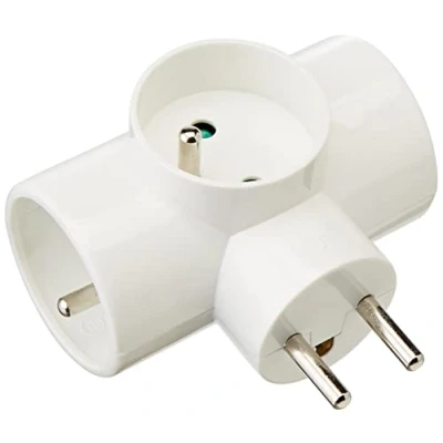 Afbeelding van Debflex 714410 Triplite stekkerdoos, 2P T 16 A, wit