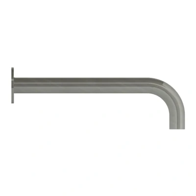 Afbeelding van HotBath Pal universele uitloop 22.5 cm Geborsteld nikkel P0225GN