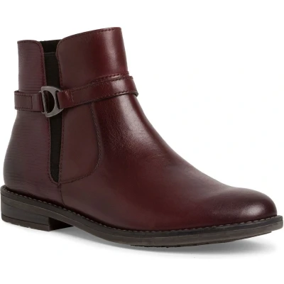 Afbeelding van Marco Tozzi Chelsea Korte laarzen, Dames, Maat: 36, Bordeaux comb Leer