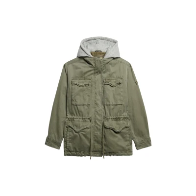 Afbeelding van Superdry Lichte jas, Dames, Maat: 40, Chive green