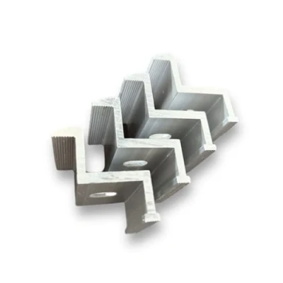 Afbeelding van NELI Set van 4 houders (eindklemmen) voor zonne /PV module met langgat, bevestigingsklem, zonneklem, PV houder, modulehouder (35 mm)