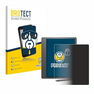 Afbeelding van BROTECT privacy screenprotector voor Amazon Kindle Scribe Folie Beschermfolie Blauwlichtfilter