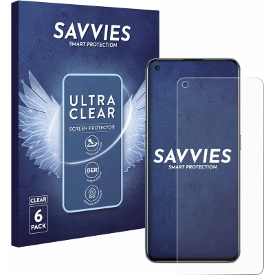 Afbeelding van Savvies (6 Stuks) Schermbeschermer voor realme GT 5G Screen Protector Ultra Transparant