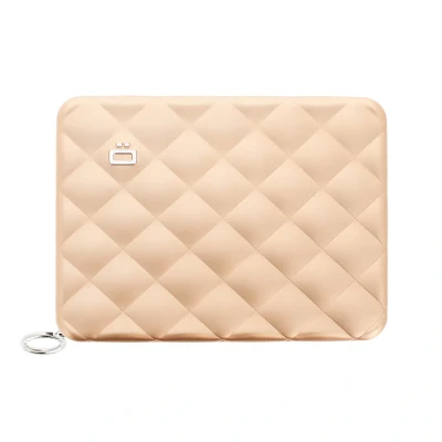 Afbeelding van Ögon Quilted Passport Holder Rose Gold