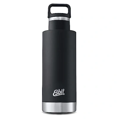 Afbeelding van Esbit Sculptor Thermosfles, roestvrij staal, 750 ml, zwart, voor warme en koude dranken