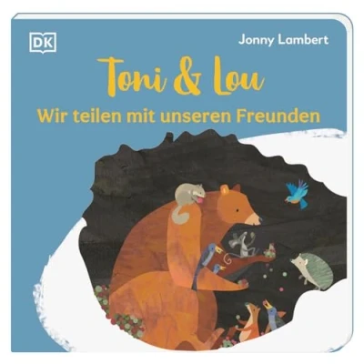 Afbeelding van Toni &amp; Lou. Wir teilen mit unseren Freunden: Über die Freude am Teilen: Pappbilderbuch erster Vorlesegeschichte. Für Kinder ab 2 Jahren