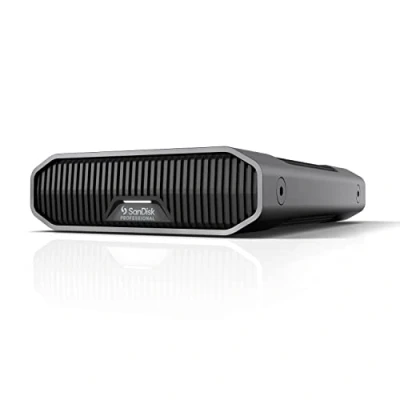 Afbeelding van SanDisk PROFESSIONAL G‐DRIVE 4 TB (Krachtig En Stijlvol, Ultrabetrouwbar, USB‐C‐Drive, Back‐Up Met Tot 250 MB/s Leessnelheid Schrijfsnelheide, 7200 TPM Ultrastar ‐Drive, 3 Jaar Beperkte Garantie)