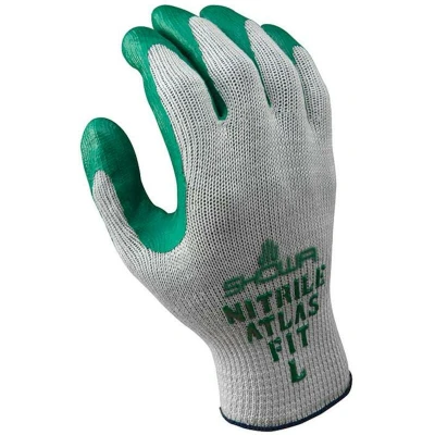 Afbeelding van SHOWA 350R handschoenen grijs/groen 9/L