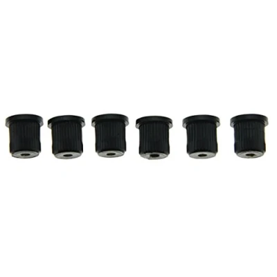Afbeelding van Dopro Set van 6 Zwarte Gitaar String Through Body 5/16&quot; Ferrules voor American Standard Telecaster