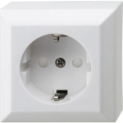 Afbeelding van REV 0500142551 Wandcontactdoos 1 voudig Wit