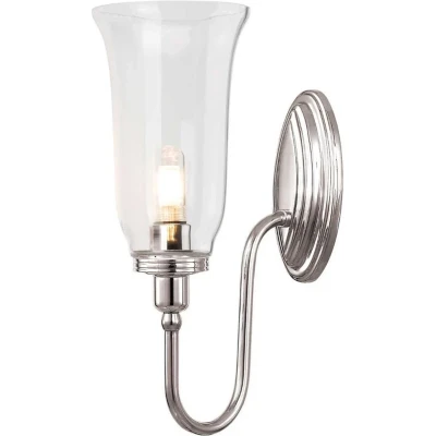 Afbeelding van Elstead Lighting LED Badkamerarmatuur Blake 3W 3000K 300Lm 830 IP44 Dimbaar Polished Nickel