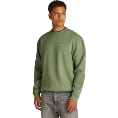 Afbeelding van Tommy Jeans Sweater, Heren, Maat: Small, Vert