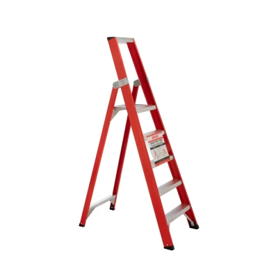 Afbeelding van 4Tecx Trap Enkel Oploopbaar Aluminium 1x5 Treden