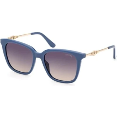 Afbeelding van Guess Zonnebril, Dames, Maat: One Size, Blue/other/gradient smoke