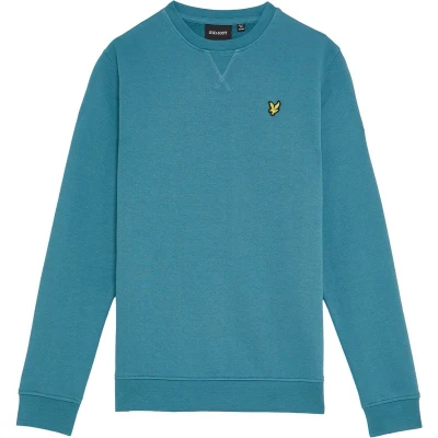 Afbeelding van Lyle &amp; Scott MLB2000V Sweater Junior Blue Storm 140 146 Blauw Truien Vesten