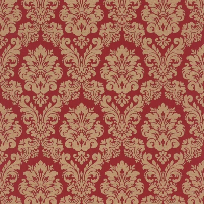 Afbeelding van Rasch paperhangings Non Woven Behang (Classic Chic) rood Bruin 10,05 m x 0,53 Trianon XIII 570540