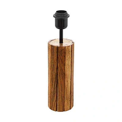 Afbeelding van VOET TAFELLAMP/1 H 350 HOUT/ZWART &#039;THORNHILL&#039;