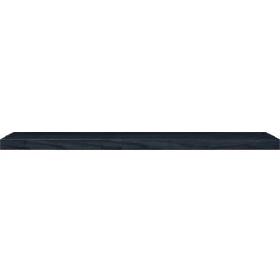 Afbeelding van Looox wooden base shelf solo x 160 cm black ophanging mat zwart wbsoloxbl160mz
