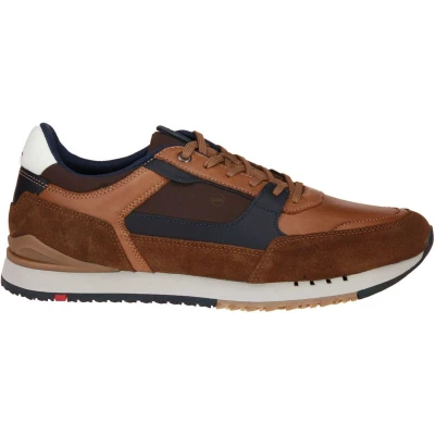 Afbeelding van Lloyd Eiron Sneakers laag, Heren, Maat: 41, Braun Leer