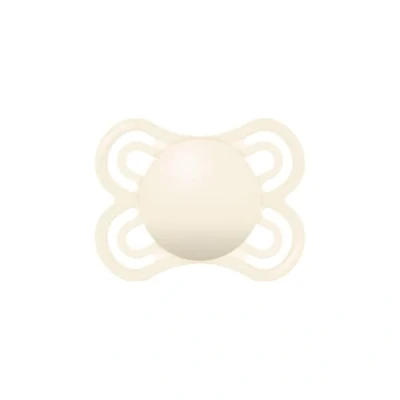 Afbeelding van MAM fopspeen Perfect S135 met extra fijne en flexibele siliconen, SkinSoft™, ultrazacht voor baby&#039;s van 0+ maanden, automatische doos, Spaanse versie, neutraal