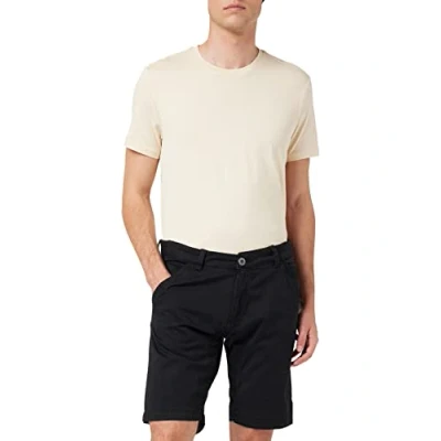 Afbeelding van Alpha Industries Heren Crew Short Patch Black