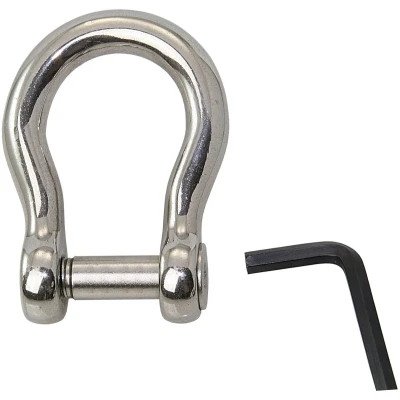 Afbeelding van RVS Harpsluiting met binnenzeskant 10 mm 316