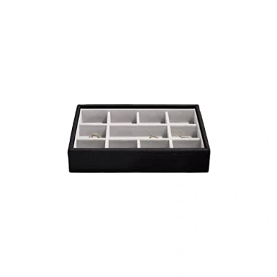 Afbeelding van Sieradendoos Stackers Mini Black Gold