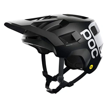 Afbeelding van POC Kortal RACE MIPS Unisex Helm, Maat: 59 62, Uranium black matt/hydrogen white