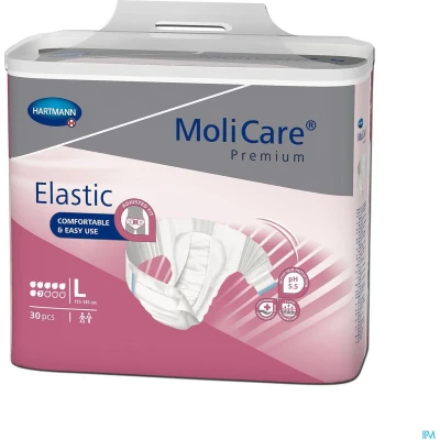 Afbeelding van Molicare Premium Slip Elastic 7 gouttes Large 1 paquet de 30 protections