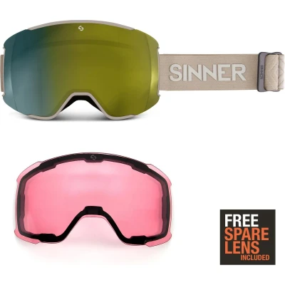 Afbeelding van Sinner Snowflake Skibril Unisex