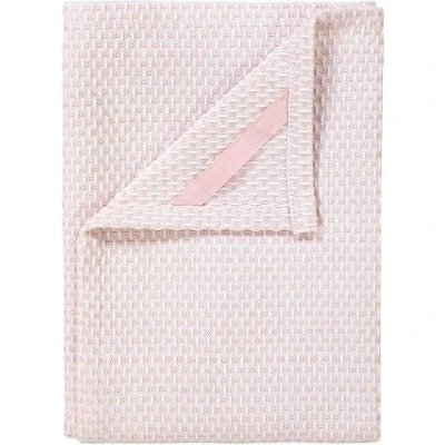 Afbeelding van Blomus Theedoek Ridge Set Van 2 Lily White Rose Dust Wit / Roze 50x80cm
