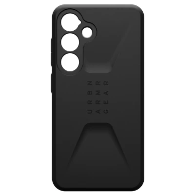 Afbeelding van Samsung Galaxy S24 Hoesje Kunststof UAG Hardcase/Backcover Zwart Telefoonhoesje Shockproof/Valbescherming