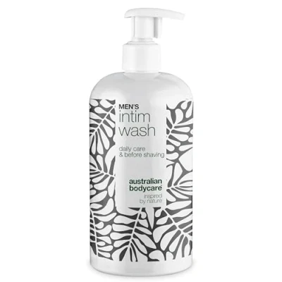 Afbeelding van Intieme Wasgel (500 ml) voor Mannen tegen Irritatie, Jeuk en Geur Met 4 Terpineol bekend van Tea Tree Oil, Kakadu pruim Hydraterende Glycerine